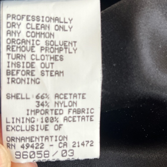 JESSICA McCLINTOCK 80'S Vintage Velvet Crop Jacket - Picture 6 of 6